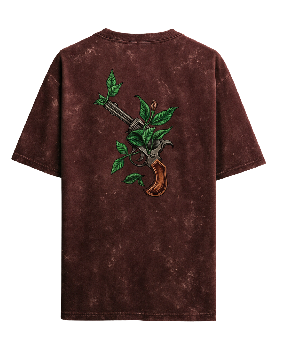 Beauty’s Got a Trigger | Acid Washed Oversized Tee